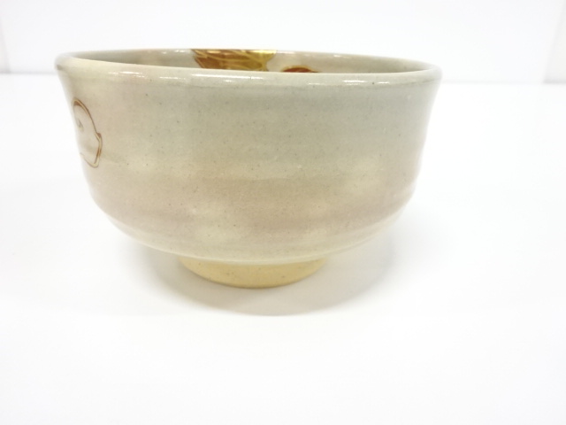  橋本紫雲造　乾山写　蔦文　茶碗